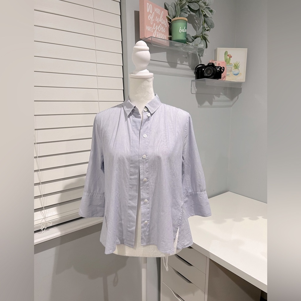 Equipment Femme Striped Button Down Shirt